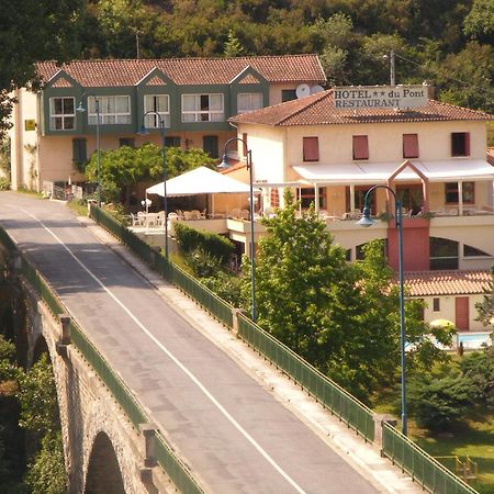Logis Hotel Restaurant Du Pont Ambialet Buitenkant foto