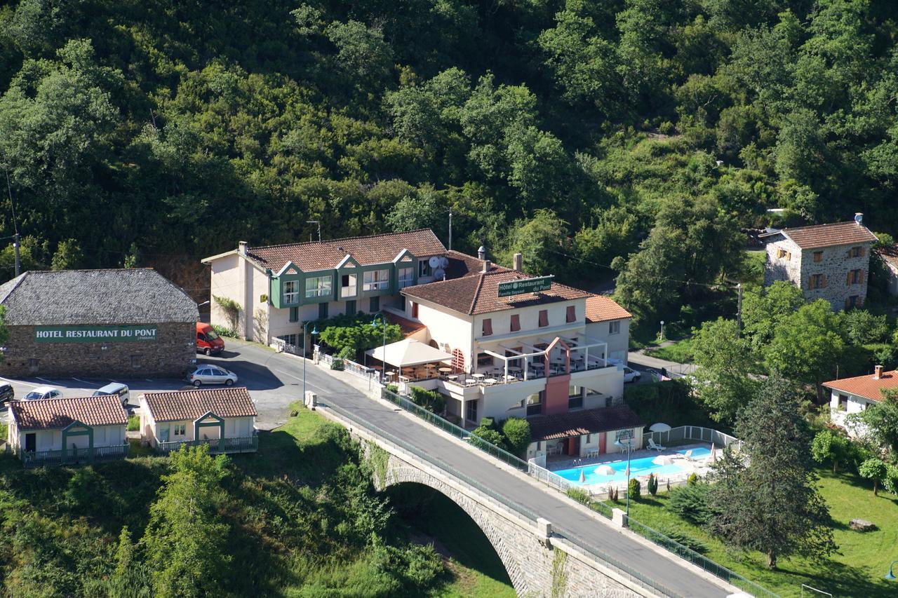 Logis Hotel Restaurant Du Pont Ambialet Buitenkant foto