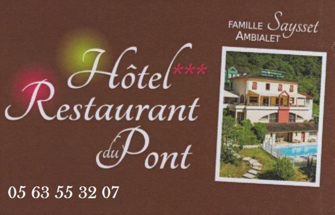 Logis Hotel Restaurant Du Pont Ambialet Buitenkant foto